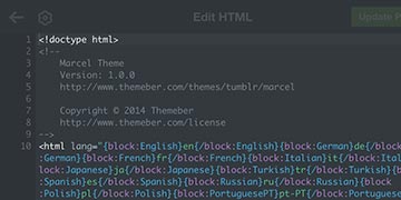 Screenshot of how to delete your current Tumblr theme code